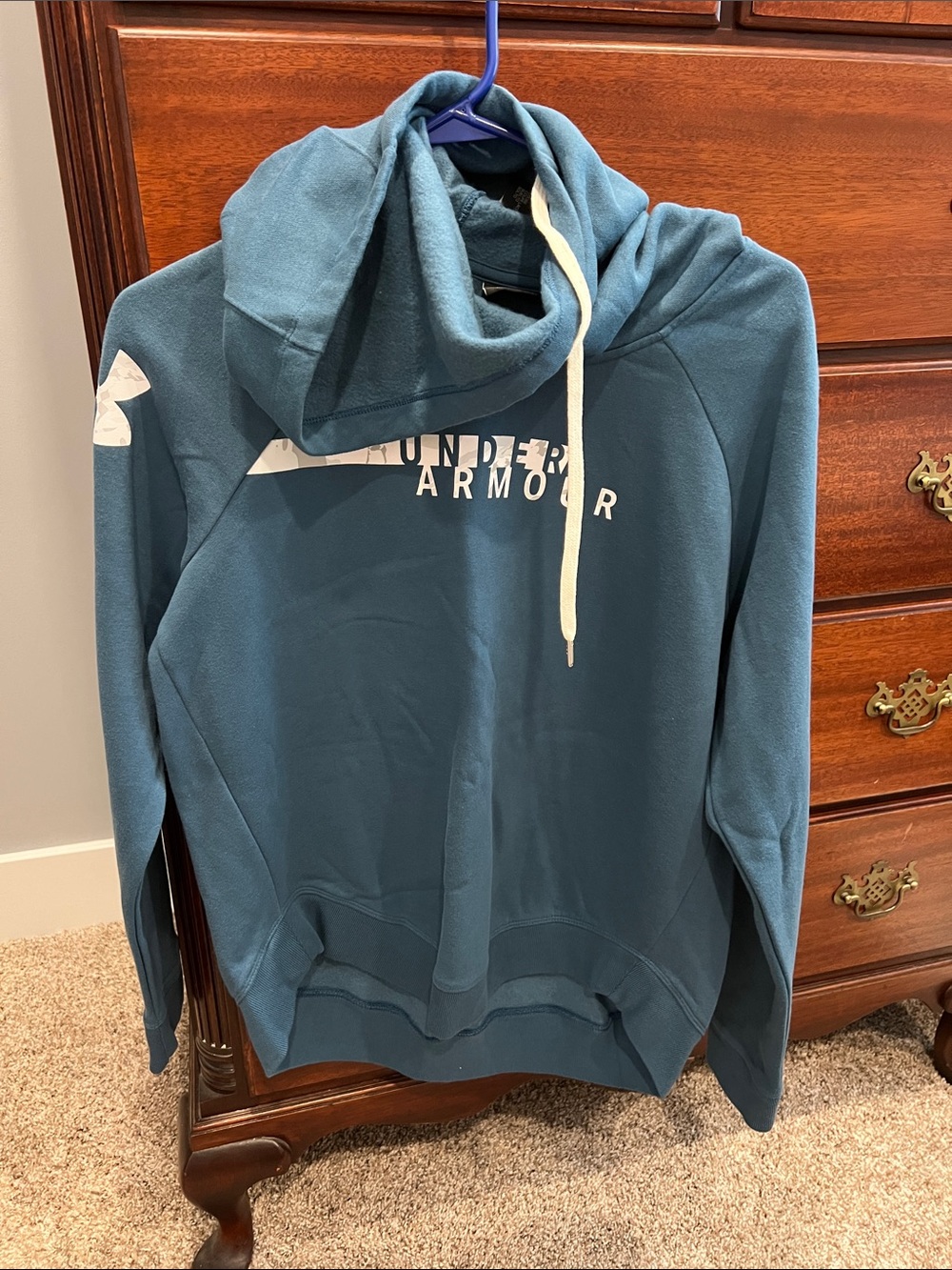 Under Armour Denim Blue Pullover Hoodie